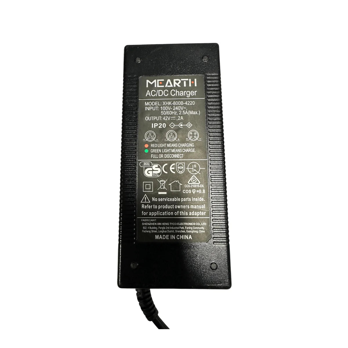 Mearth Electric Scooter Chargers