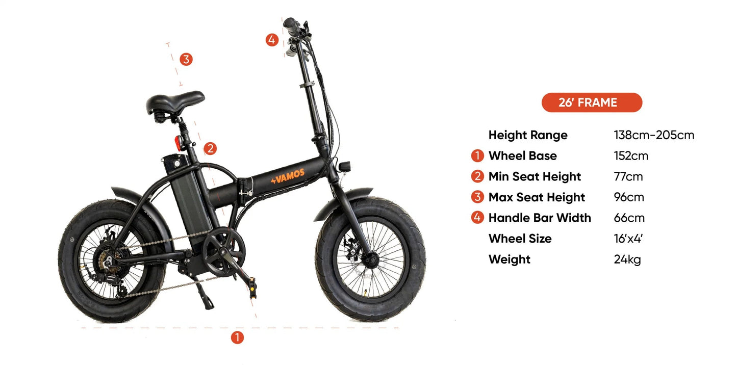 The Vamos El Doblez Electric Bike